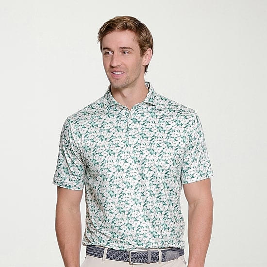 ARCHER LINKS Mens Short Sleeve Polo Shirt