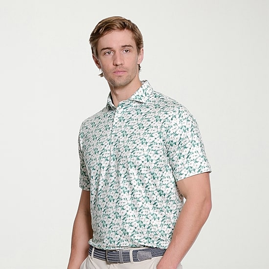 ARCHER LINKS Mens Short Sleeve Polo Shirt