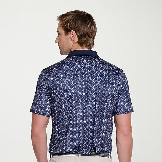 ARCHER LINKS Mens Short Sleeve Polo Shirt