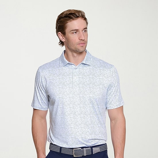 ARCHER LINKS Mens Short Sleeve Polo Shirt