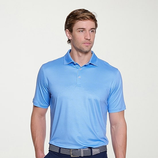 ARCHER LINKS Mens Short Sleeve Polo Shirt