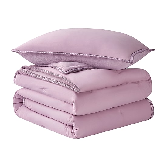 Bearpaw Layton  Plush Reversible Comforter Set
