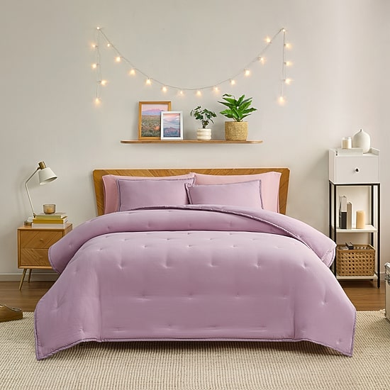 Bearpaw Layton  Plush Reversible Comforter Set