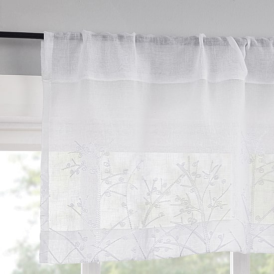 No 918 Eleanora 2-pc. Rod Pocket Window Tier