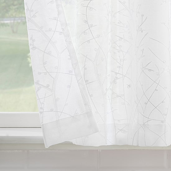 No 918 Eleanora 2-pc. Rod Pocket Window Tier