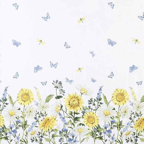 No 918 Spring Meadow Rod Pocket Tailored Valance