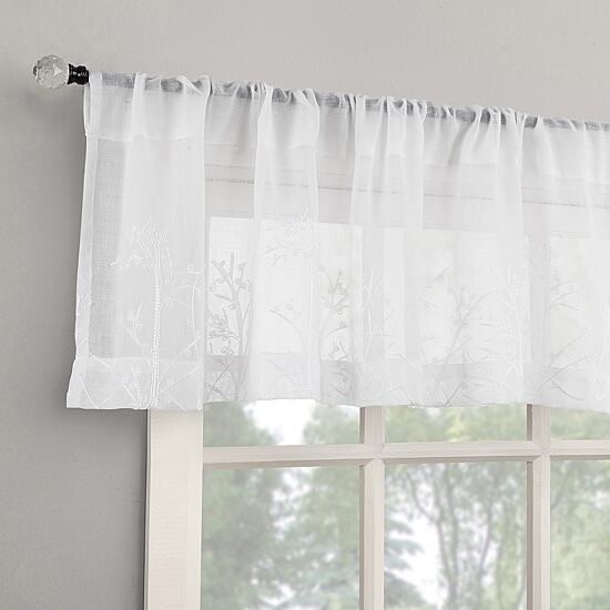 No 918 Eleanora Rod Pocket Tailored Valance