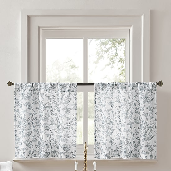 No 918 Addie 2-pc. Rod Pocket Window Tier