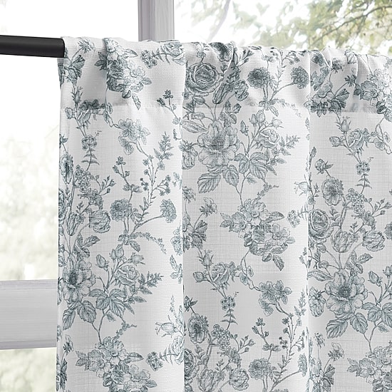 No 918 Addie 2-pc. Rod Pocket Window Tier