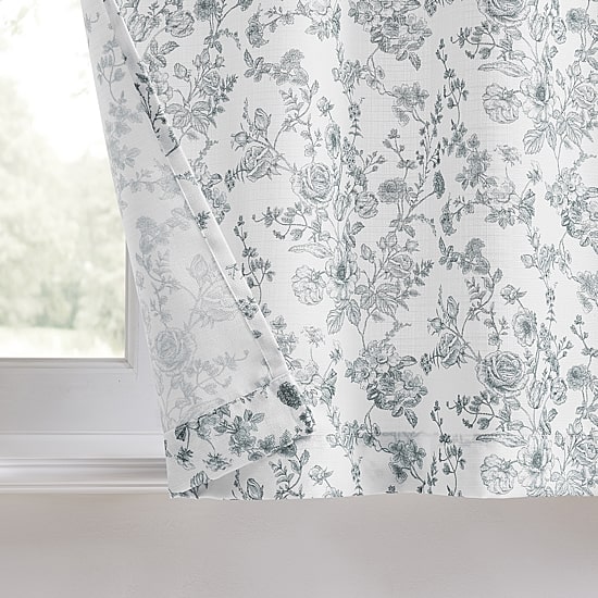 No 918 Addie 2-pc. Rod Pocket Window Tier