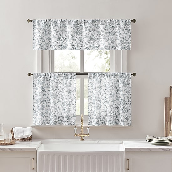 No 918 Addie 2-pc. Rod Pocket Window Tier