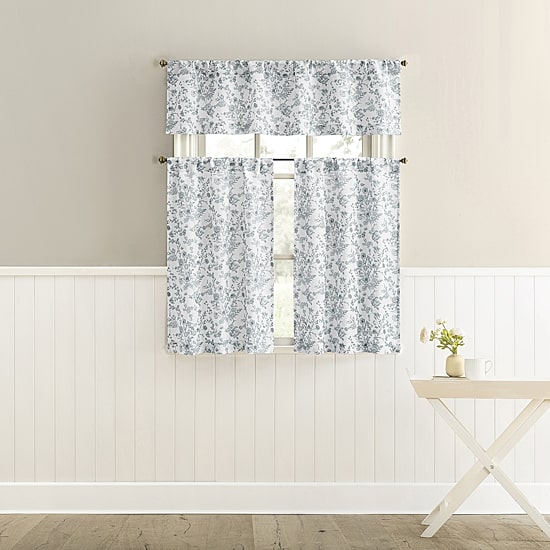 No 918 Addie 2-pc. Rod Pocket Window Tier