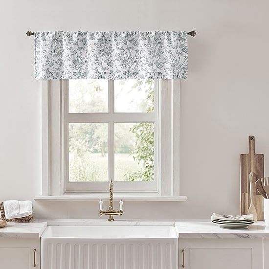 No 918 Addie 2-pc. Rod Pocket Window Tier