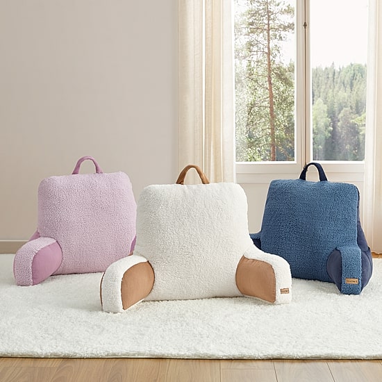 Bearpaw Erin Sherpa Bed Rest Pillow