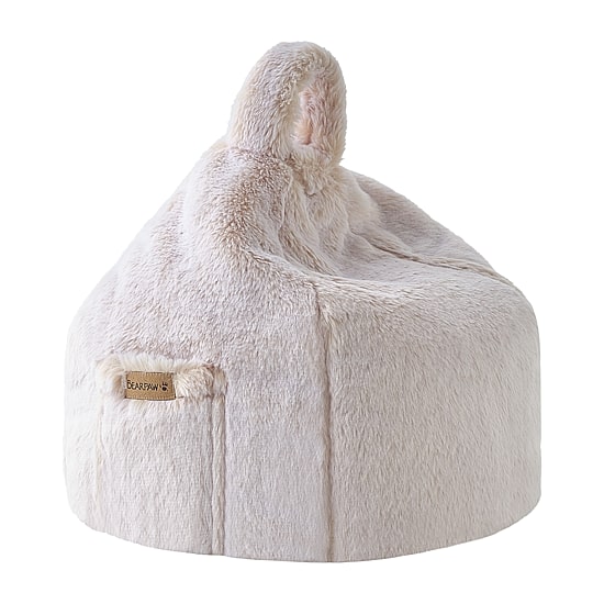 Bearpaw Artesia Lap Pouf Round Throw Pillow