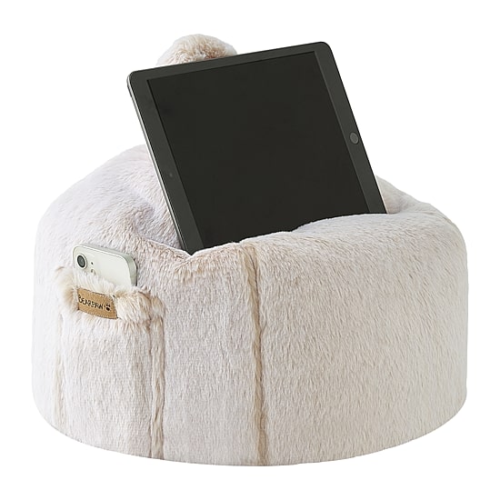 Bearpaw Artesia Lap Pouf Round Throw Pillow