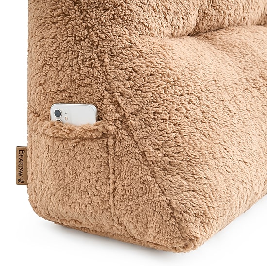 Bearpaw Leo Sherpa Specialty Wedge Pillow