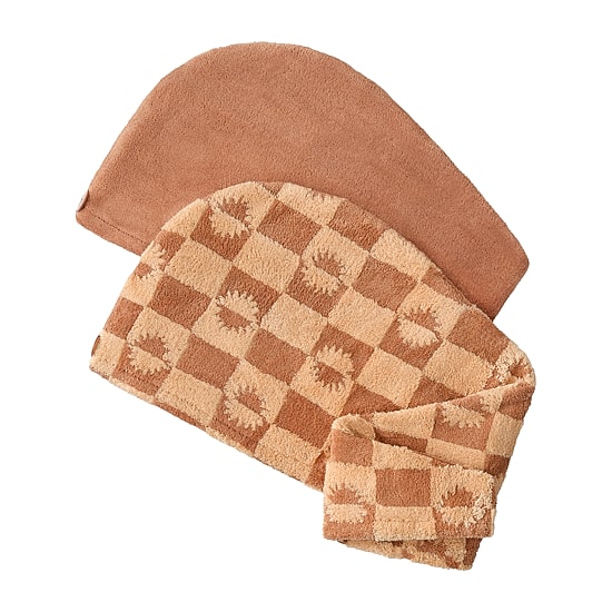 Bearpaw 2-pk. Geometric Hair Wrap