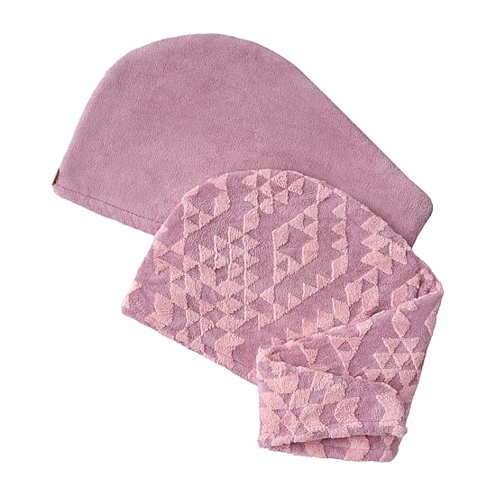 Bearpaw 2-pk. Geometric Hair Wrap