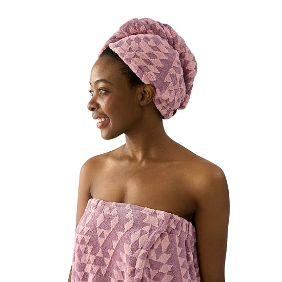 Bearpaw 2-pk. Geometric Hair Wrap