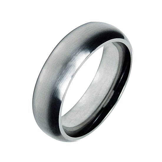 Mens 7mm Cobalt Wedding Band 