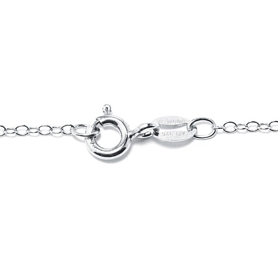 Silver Treasures Womens White Cultured Freshwater Pearl Sterling Silver 18 Inch Pendant Necklace