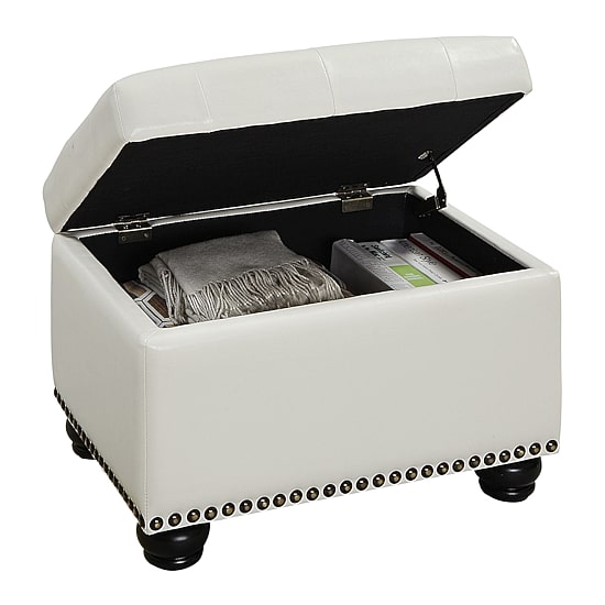 Designs4comfort 5th Avenue Tufted Storage Ottoman