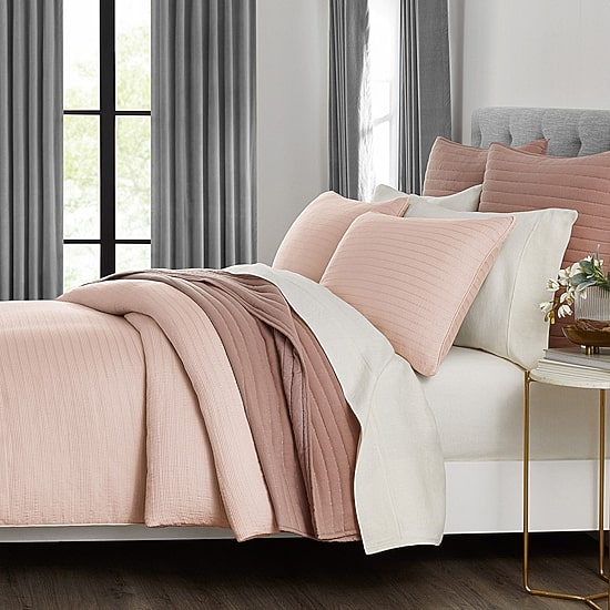Fieldcrest Luxury Stripe Matelasse 3-pc. Duvet Cover Set