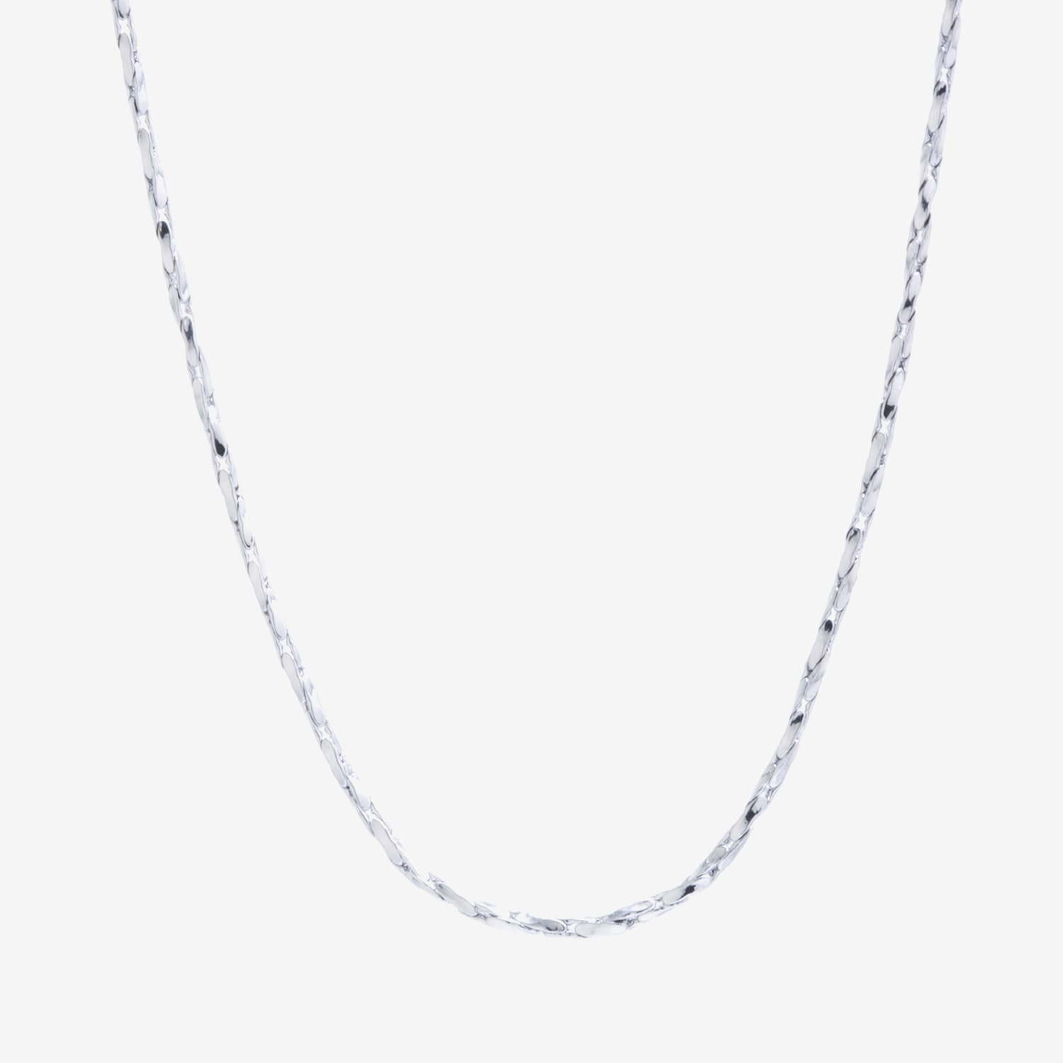 Silver Reflections Pure Over Brass 16-30" Chain Necklace