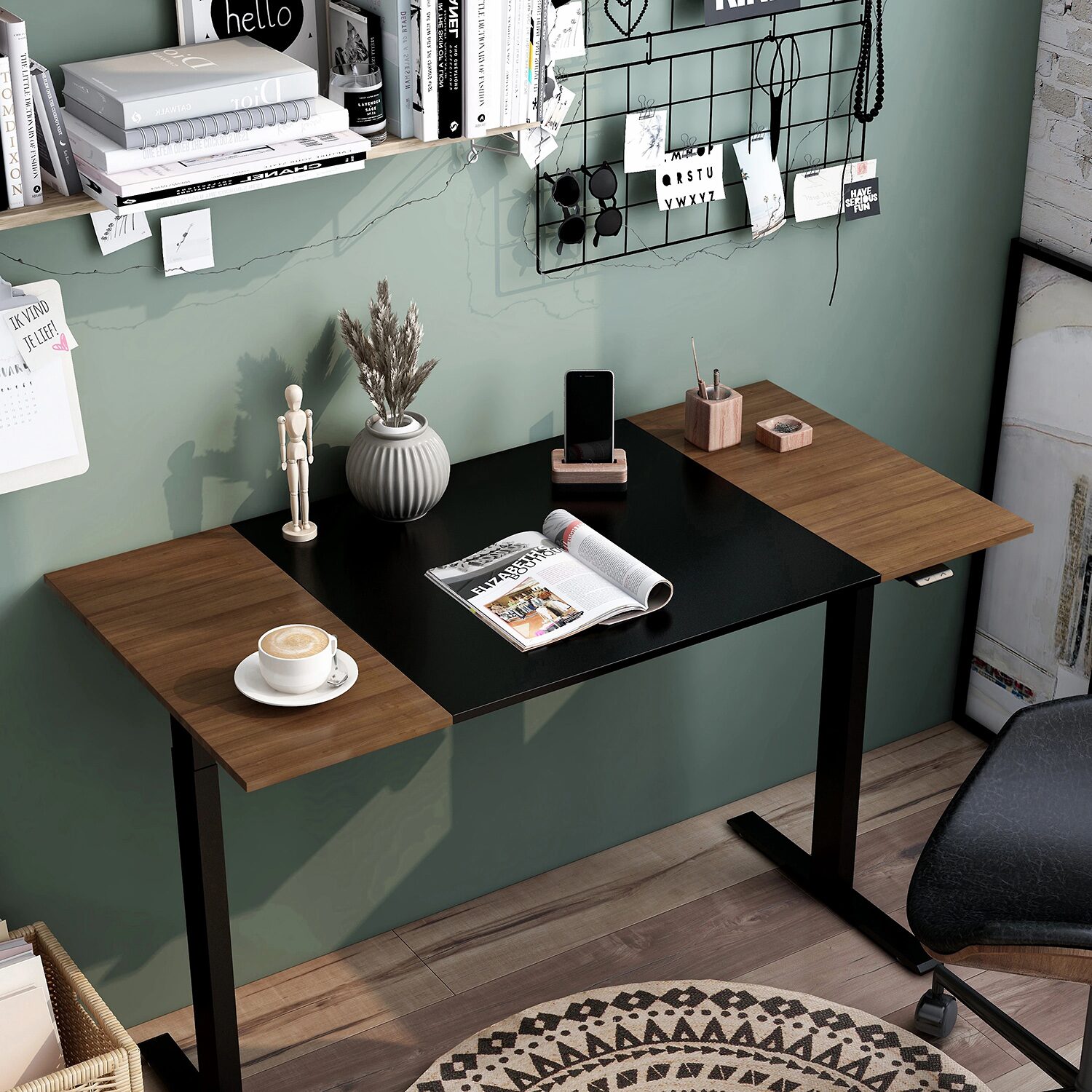 Furniture of America™ Office + Library Collection Standing Desk