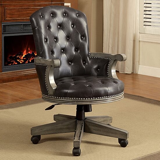 Furniture of America™ Office + Library Collection Adjustable Height Office Chair
