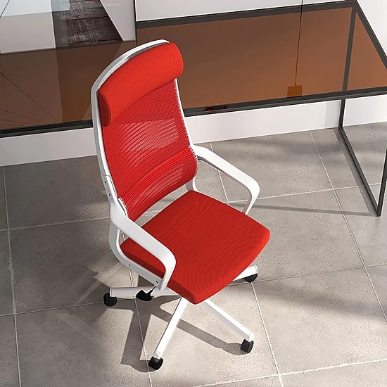 Contemporary Mesh Adjustable Height Office Chair