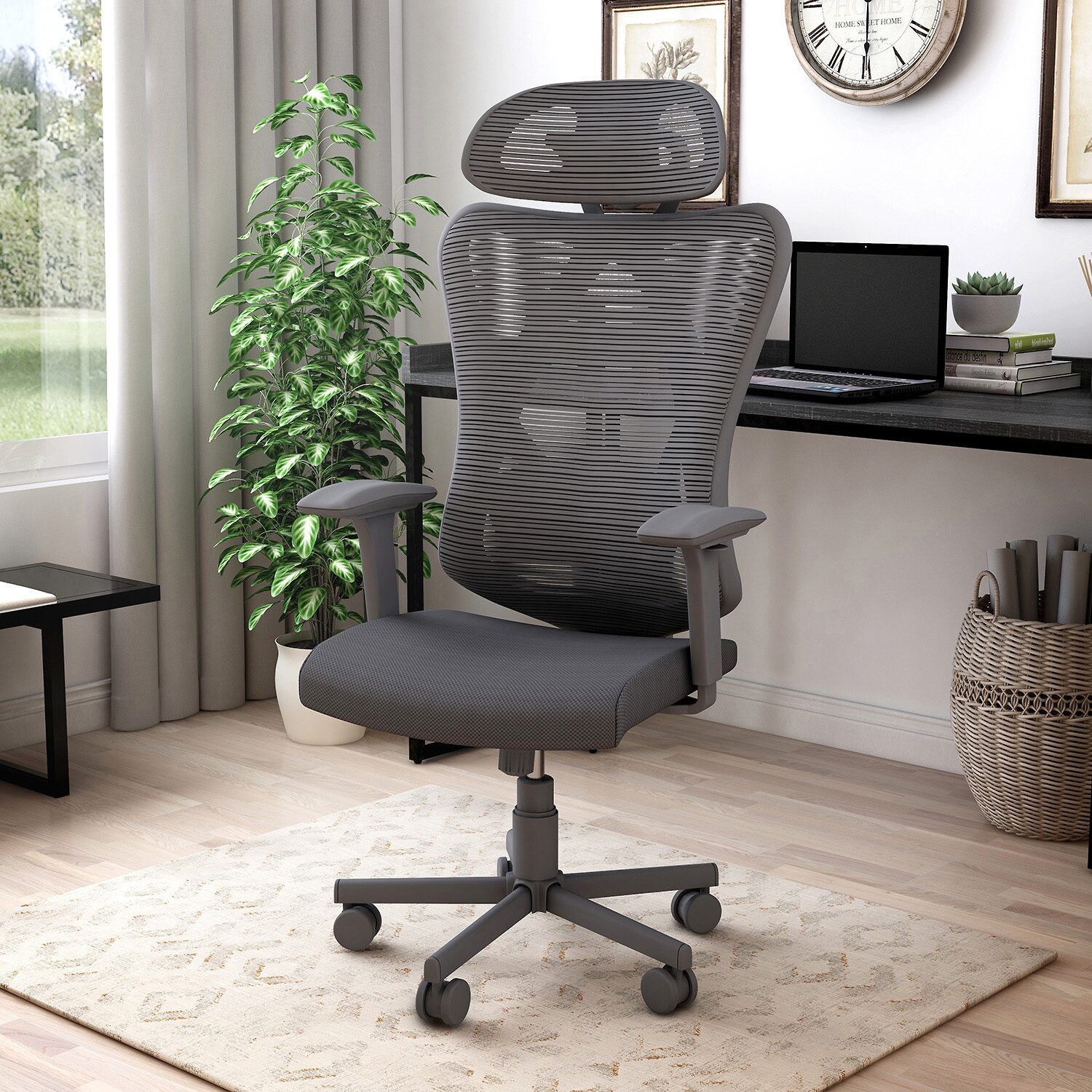 Furniture of America™ Office + Library Collection Adjustable Height Chair