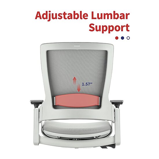 Furniture of America™ Office + Library Collection Adjustable Height Office Chair