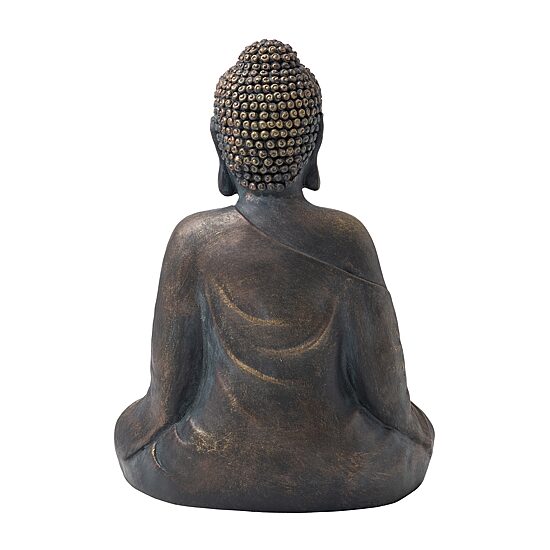 Glitzhome 19" Mgo Meditating Buddha Figurine