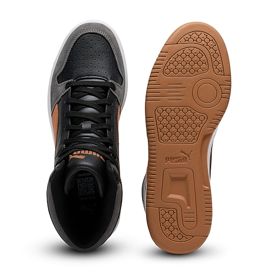 PUMA Rebound Layup Russet Mens Basketball Shoes