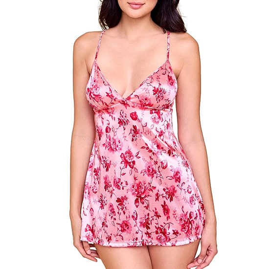 Ilusion Satin Babydoll Set- 71055