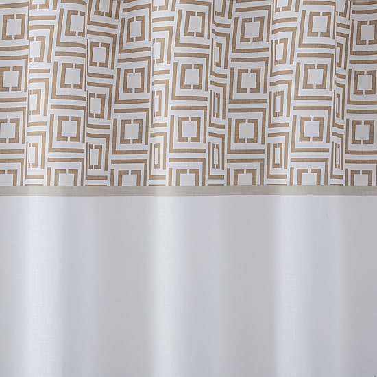 Liz Claiborne Logo Shower Curtain