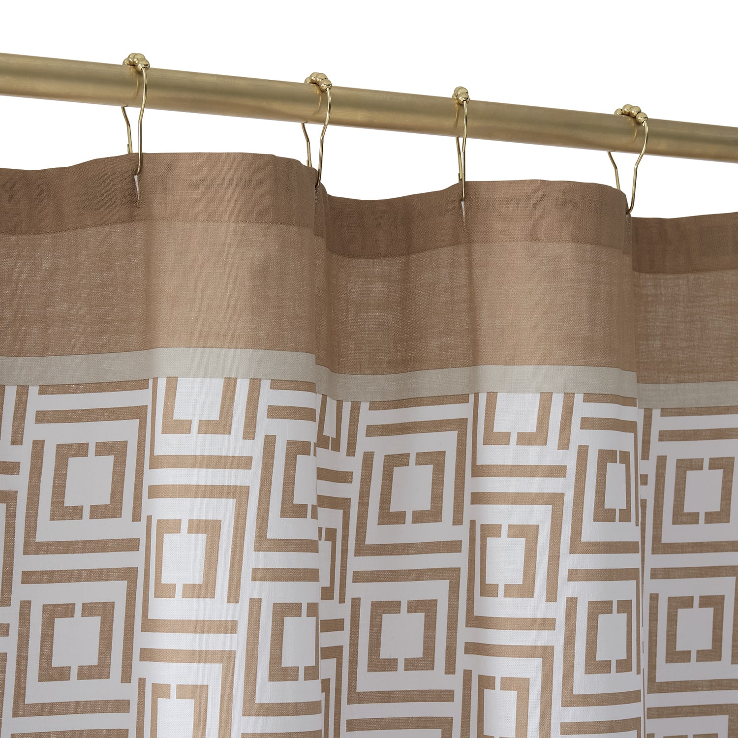 Liz Claiborne Logo Shower Curtain