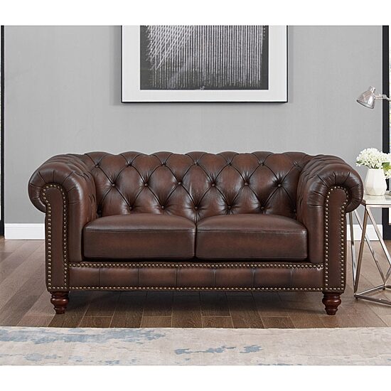 Alton Roll Arm Upholstered Loveseat