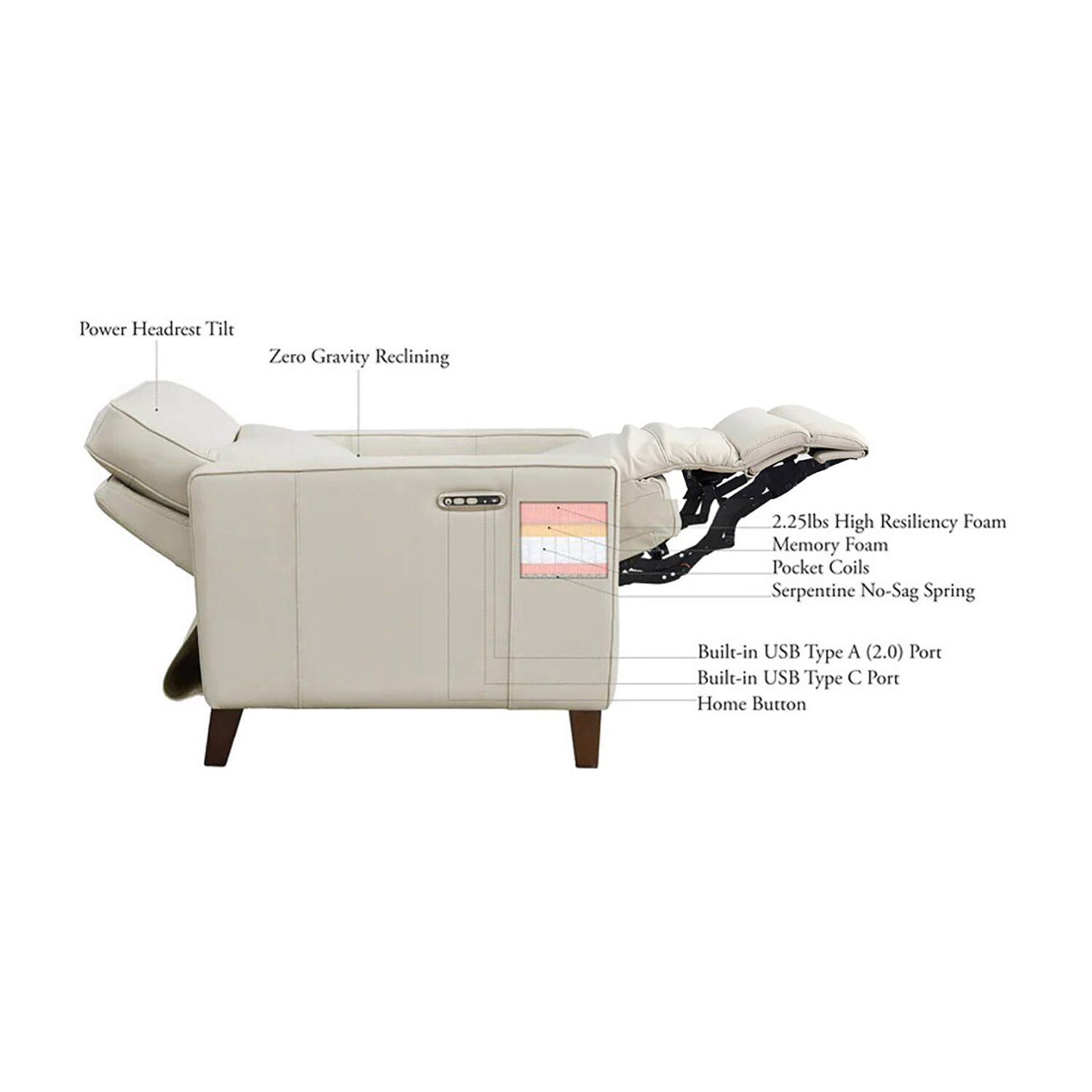 Ashby Upholstered Motion Recliner