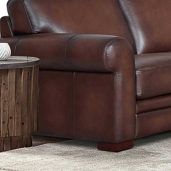 Brookfield Upholstered Roll Arm Loveseat