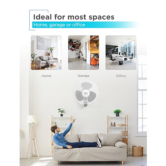 Black+Decker 16 " Wall Fan