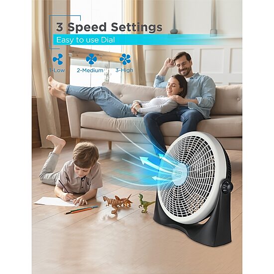 Black+Decker High Velocity Floor Fan