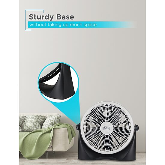Black+Decker High Velocity Floor Fan