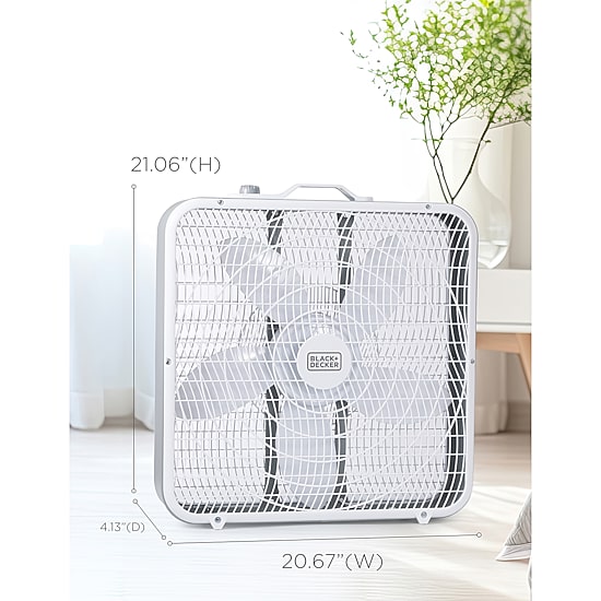 Black+Decker 20 " Box Fan