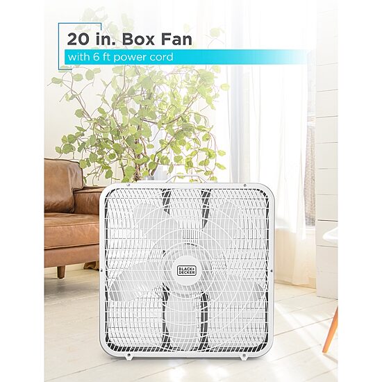 Black+Decker 20 " Box Fan