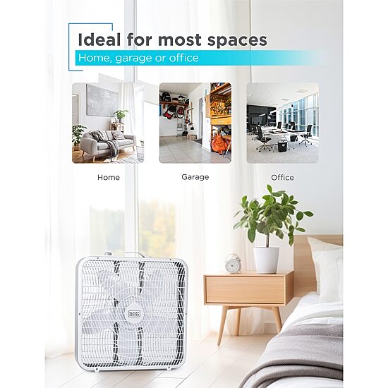 Black+Decker 20 " Box Fan