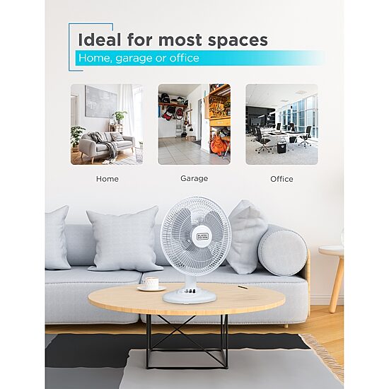 Black+Decker 12 " Desk Fan