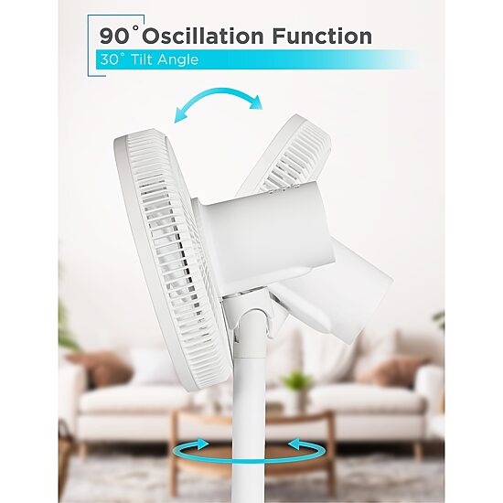 Black+Decker 12 " Dual Blade Table Fan